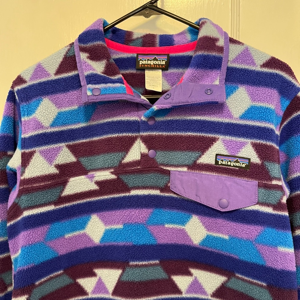 Patagonia synchilla fleece pullover